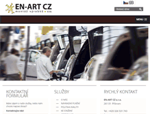 Tablet Screenshot of en-art.cz